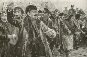 Leon Trotsky by English School
